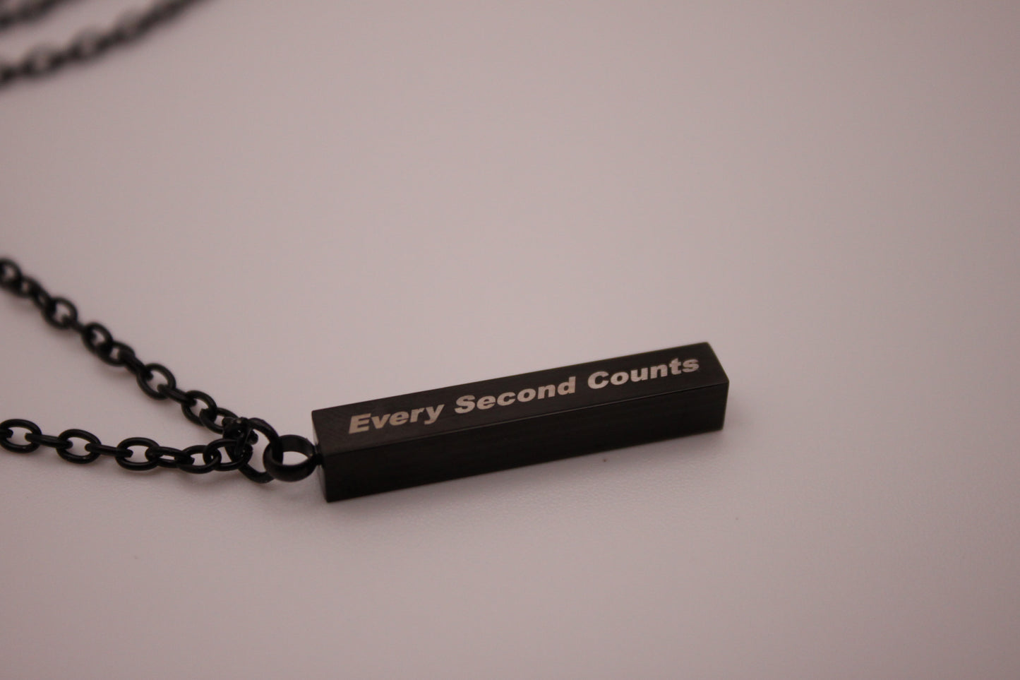 Every Second Counts Pendant Necklace