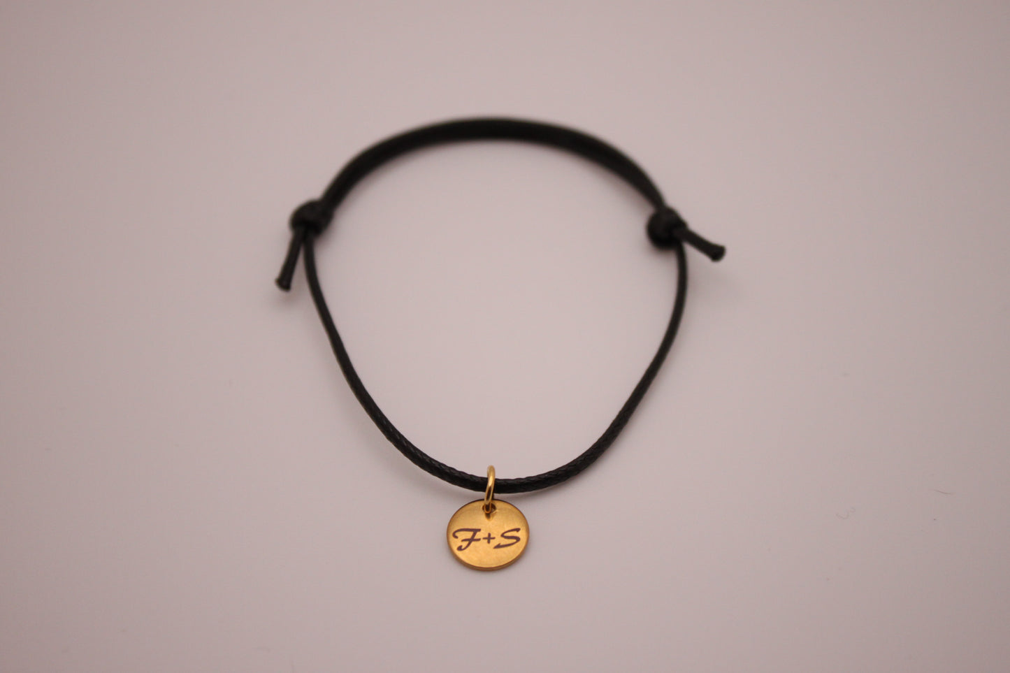 Personalized Stainless Steel Charm Bracelet
