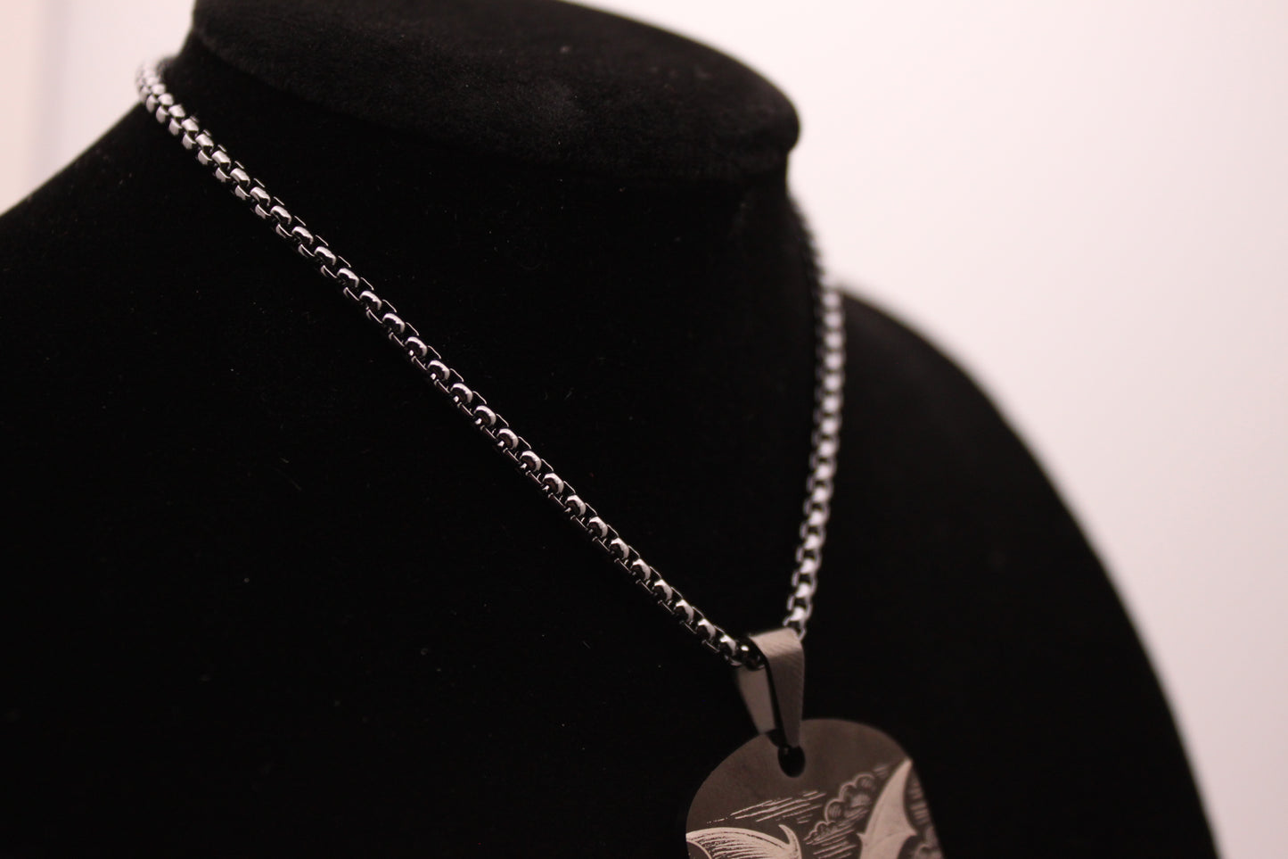 Dark Knight Pendant Necklace