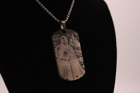 Dark Knight Pendant Necklace