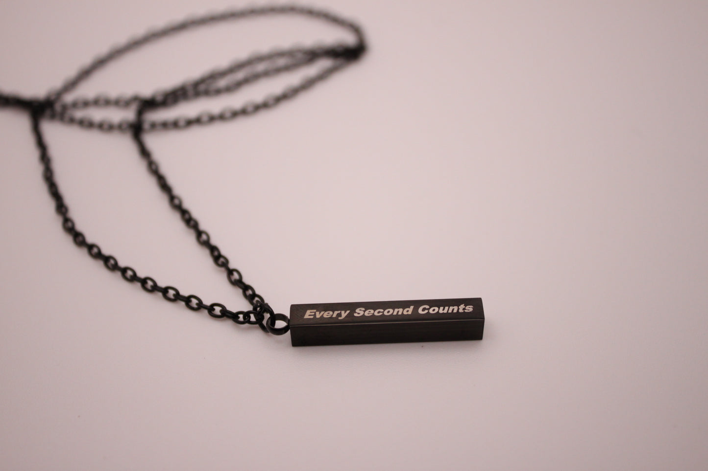 Every Second Counts Pendant Necklace